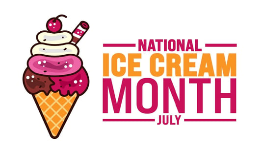 National Ice Cream Month