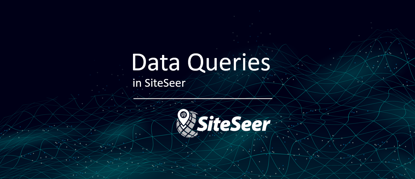 Discover data queries in SiteSeer